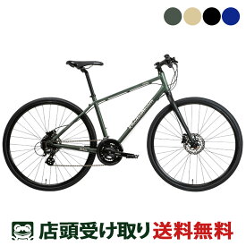 当店限定P10倍 4/20　コーダーブルーム KhodaaBloom RAIL DISC レイル ディスク 2024 クロスバイク スポーツ自転車 700C 16段変速 [24 RAIL DISC-D]