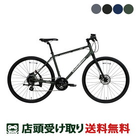 当店限定P10倍 4/20　コーダーブルーム KhodaaBloom RAIL DISC レイルディスク 2024 クロスバイク スポーツ自転車 700C 16段変速 [24 RAIL DISC-F]