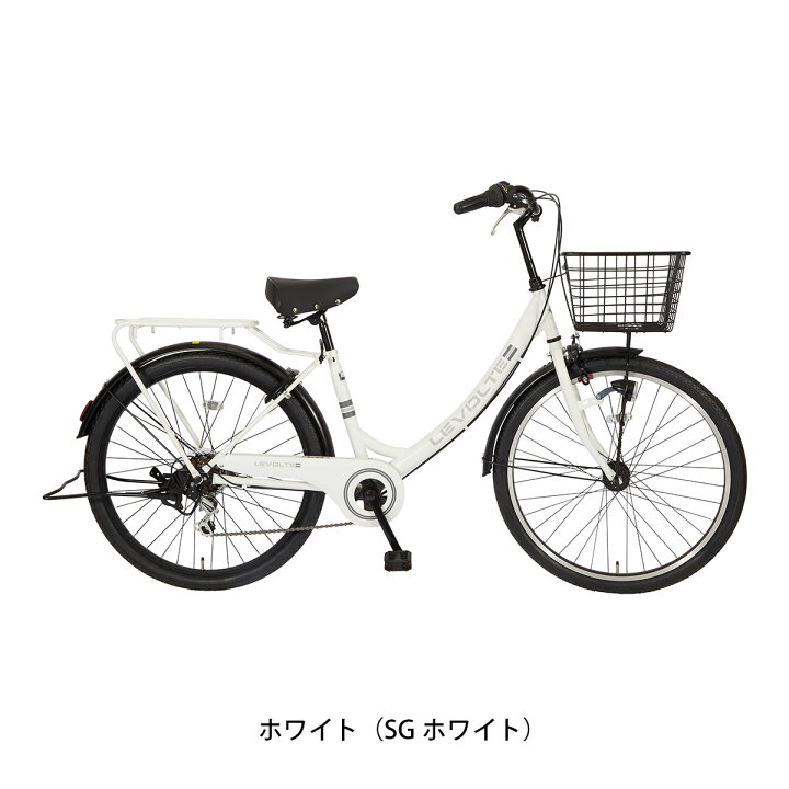 楽天市場】ママチャリ シティ 自転車 サイモト レボルテ 266HD 26 