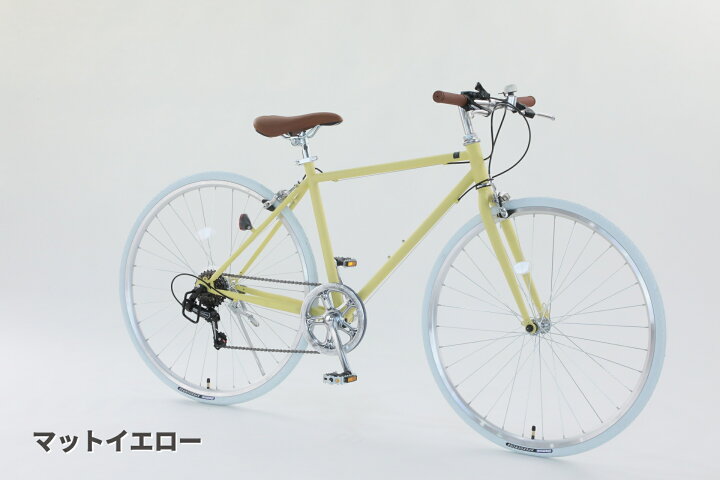 楽天市場】クロスバイク 格安 自転車 街乗り 送料無料 8割完成車 