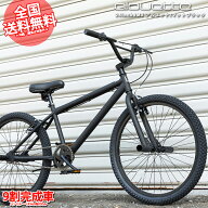 BMX 24インチ 自転車 街乗り マットブラック 8割完成車 送料無料 ストリート フラットランド アルエット …