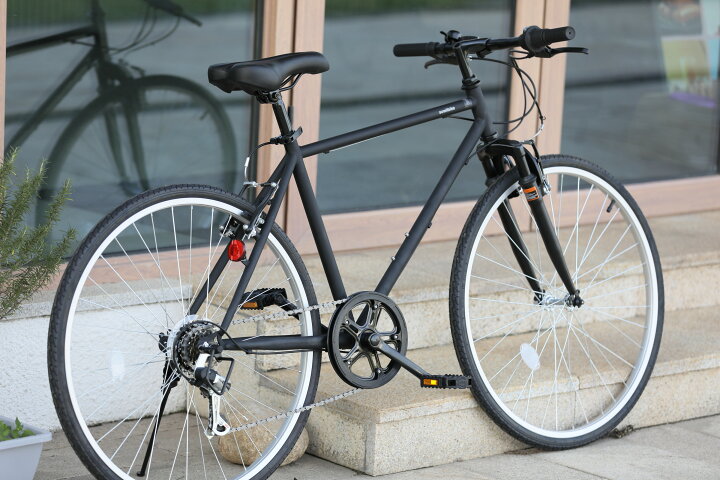 楽天市場】クロスバイク 格安 サス有/サス無 自転車 街乗り 送料無料 8 