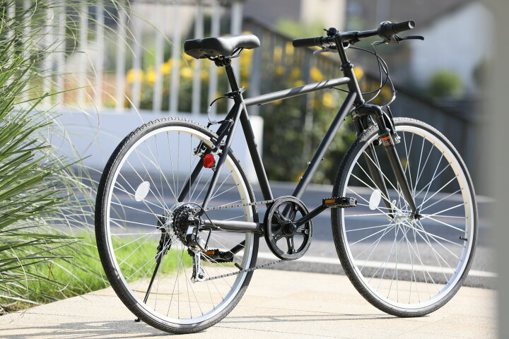 楽天市場】クロスバイク 格安 サス有/サス無 自転車 街乗り 送料無料 8 