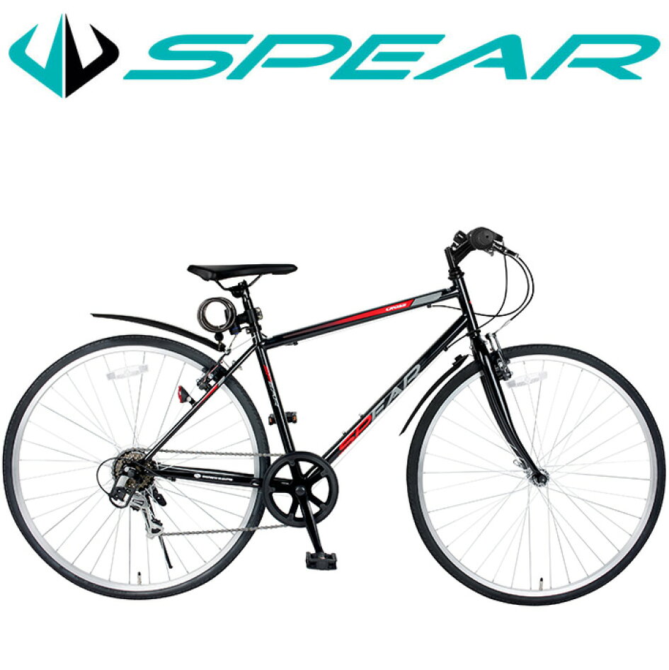 乗車回数1回ほぼ新品】SPEAR (スペア) クロスバイク 700C クロスバイク 