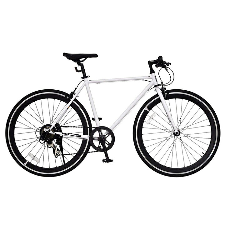 楽天市場】クロスバイク 完成品 自転車 完成車 組立 27インチ 700c 