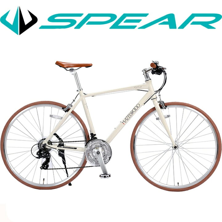 楽天市場】クロスバイク 700c 21段変速 アルミ フレーム A-36 シマノ製  