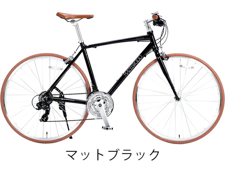 楽天市場】クロスバイク 700c 21段変速 アルミ フレーム A-36 シマノ製 