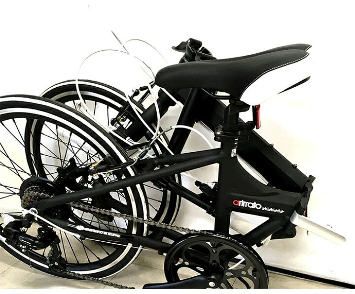 楽天市場】折りたたみ自転車 20インチ アルミ シマノ製 変速 AL20 7段 
