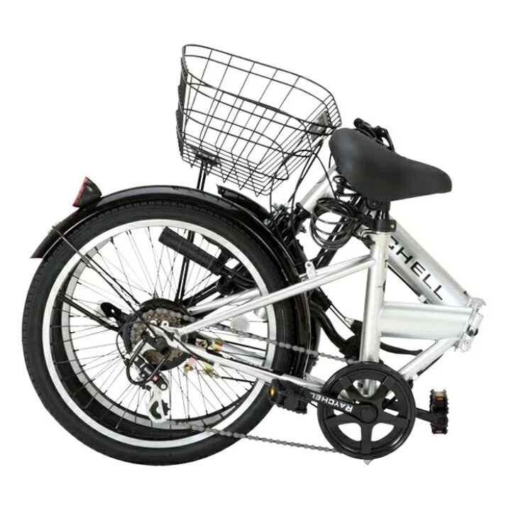 楽天市場】ノーパンク自転車 折りたたみ自転車 20インチ 6段変速 R-241 