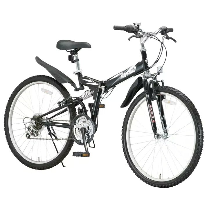 楽天市場】マウンテンバイク 26インチ 折りたたみ自転車 18段変速 