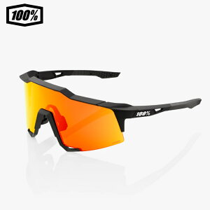 100% �����n���h���b�h SPEEDCRAFT �X�s�[�h�N���t�g Soft Tact Black HiPER Red Multilayer Mirror Lens �T���O���X