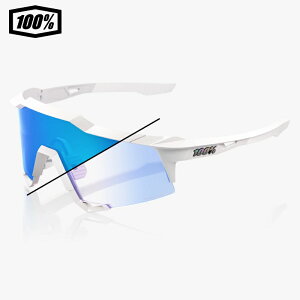 100% �����n���h���b�h SPEEDCRAFT �X�s�[�h�N���t�g Bastille Blue Mirror Photochromic Lens �T���O���X