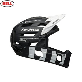 BELL ヘルメット スーパーエアー R ファストハウス ブラックホワイト M 21