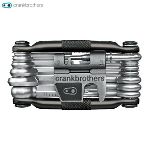 CRANK BROTHERS マルチツール 19 MIDNIGHT - MIDNIGHT BLACK 工具