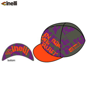 CINELLI `l CAP IN-BIKE-WE-TRUST ORANGE Lbv