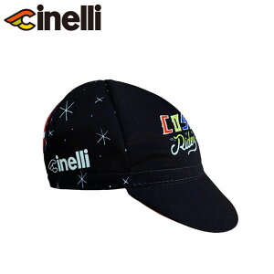 Cinelli �`�l�� CAP COSMIC RIDERS BLACK-SERGIO-MORA