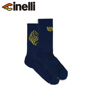Cinelli �`�l�� SOCKS MILANO BIKE VETERANS BLUE �\�b�N�X
