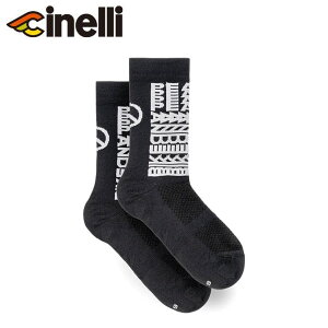 Cinelli �`�l�� SOCKS PEACE BLACK �\�b�N�X