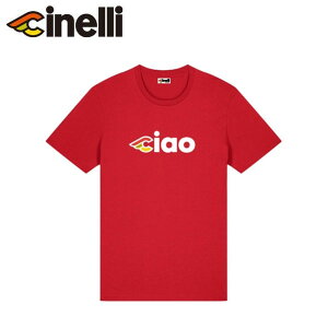 Cinelli �`�l�� T-SHIRT CIAO REG RED T�V���c