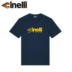 Cinelli �`�l�� T-SHIRT CINELLI MILANO REG NAVY BLUE T�V���c