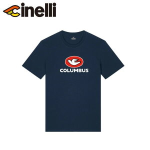 Cinelli �`�l�� T-SHIRT COLUMBUS DOVE REG NAVY BLUE T�V���c