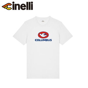 Cinelli �`�l�� T-SHIRT COLUMBUS DOVE REG WHITE T�V���c