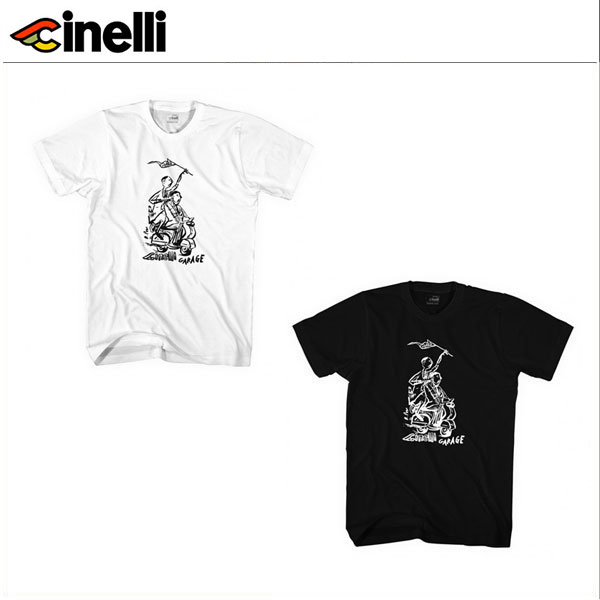 2021公式店舗 Cinelli チネリ CINELLI GARAGE T-SHIRT レビューで送料無料 ガレージ Tシャツ