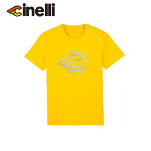 Cinelli/`l WINGED REFLECTIVE T-SHIRT GOLD YELLOW