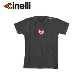 Cinelli/チネリ COLUMBUS HEART CHARCOAL T-SHIRT