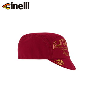 Cinelli `l EXPLORER CAP VIA FOLLI BURGUNDY Lbv
