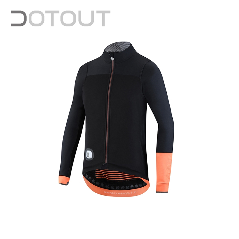 DOTOUT ドットアウト 【88%OFF!】 Antartica Wool 92F Jacket orange black-fluo