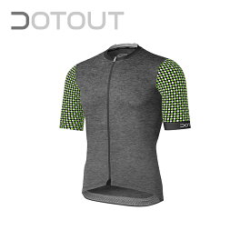 DOTOUT/ドットアウト Check Jersey 850 melange dark grey ジャージ