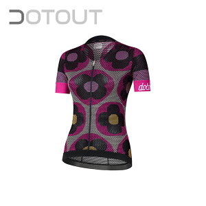 DOTOUT/ドットアウト Flower W Jersey 004 white-fuchsia ジャージ