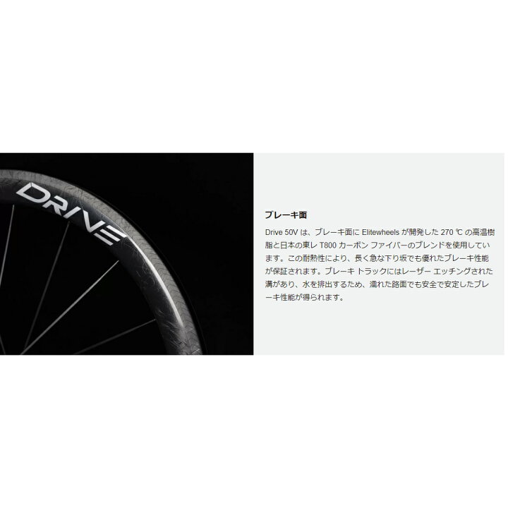 楽天市場】ELITEWHEELS エリートホイール Drive 50V ドライブ 50V リム 