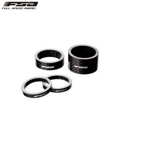 FSA エフエスエー CARBON SPACER 1-1/8 x20mm black FSA logo ヘッドパーツ