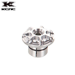 KCNC �P�[�V�[�G�k�V�[ CNC BAR END PLUGS �V���o�[ �o�[�G���h�v���O