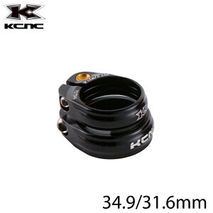 KCNC �P�[�V�[�G�k�V�[ SC13 TWIN CLAMP �c�C���N�����v 34.9/31.6mm �u���b�N