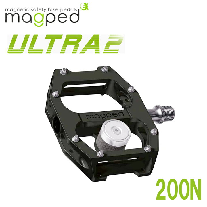 楽天市場】Magped/マグペド Ultra2 ウルトラ2 ブラック 200N (体重75kg 