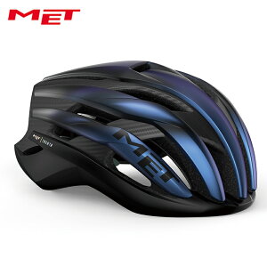MET bg TRENTA 3K CARBON MIPS Blue Iridescent/Matt wbg