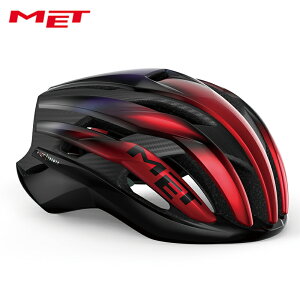 MET bg TRENTA 3K CARBON MIPS Red Iridescent/Glossy wbg
