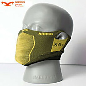 NAROO MASK/ナルーマスク X5s ブラック/イエロー スタンダードモデル