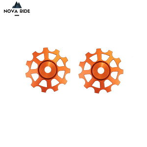 NOVA RIDE m@Ch 11T CERAMIC PULLEY SET ORANGE V}m v[[Zbg