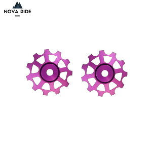 NOVA RIDE m@Ch 11T CERAMIC PULLEY SET PURPLE V}m v[[Zbg