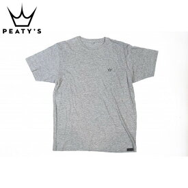 Peatys ピーティーズ Pub Wear T-Shirt Grey