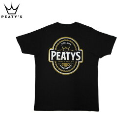 Peatys ピーティーズ Pub Wear T-Shirt Homebrew パブウェア・Tシャツ・ホームブリュー Black Tシャツ