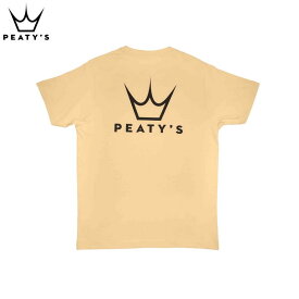 Peatys ピーティーズ Ride Wear T-Shirt Logo ライドウェア・Tシャツ・ロゴ Camel Tシャツ