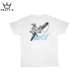 Peatys ピーティーズ Ride Wear T-Shirt Whippet ライドウェア・Tシャツ・ウィペット White Tシャツ