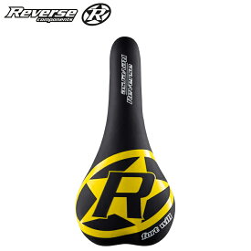 Reverse components FORT WILL STYLE サドル（ブラック/イエロー）