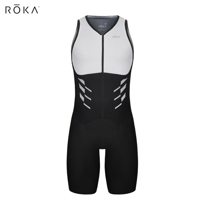 楽天市場】ROKA ロカ ELITE AERO II SLEEVELESS TRI SUIT White/Black 
