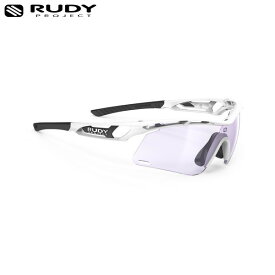 RUDY PROJECT ルディプロジェクト TRALYX+SLIM トラリクスプラススリム ホワイトグロスフレーム インパクト X2 調光レーザーパープルレンズ SP787569-0000